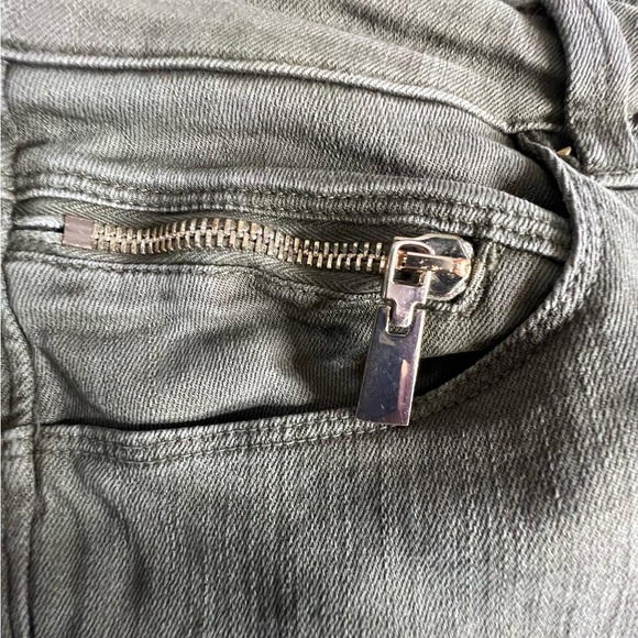 KAOS Lucy, regular flare fit, green jeans, SZ 31 (European) SZ S (USA) - Picture 5 of 11